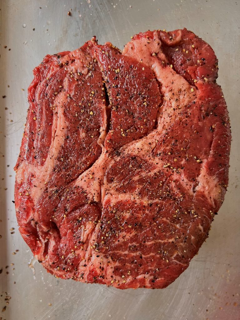 Crockpot Bundle- Chuck Roast & Osso Bucco Shank and Round Steak $39